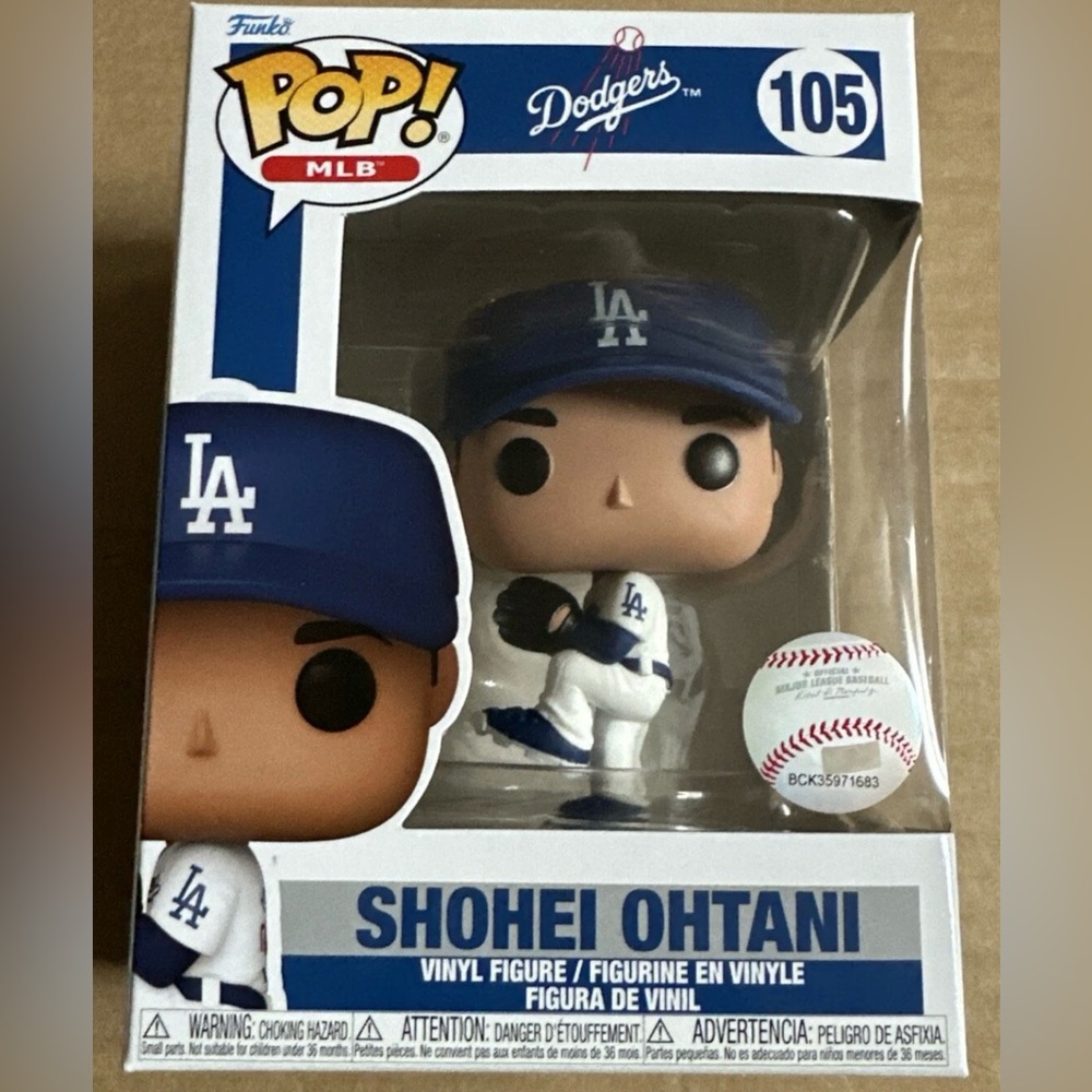 Funko POP! MLB SHOHEI OHTANI Dodgers Pitching 105 Japan